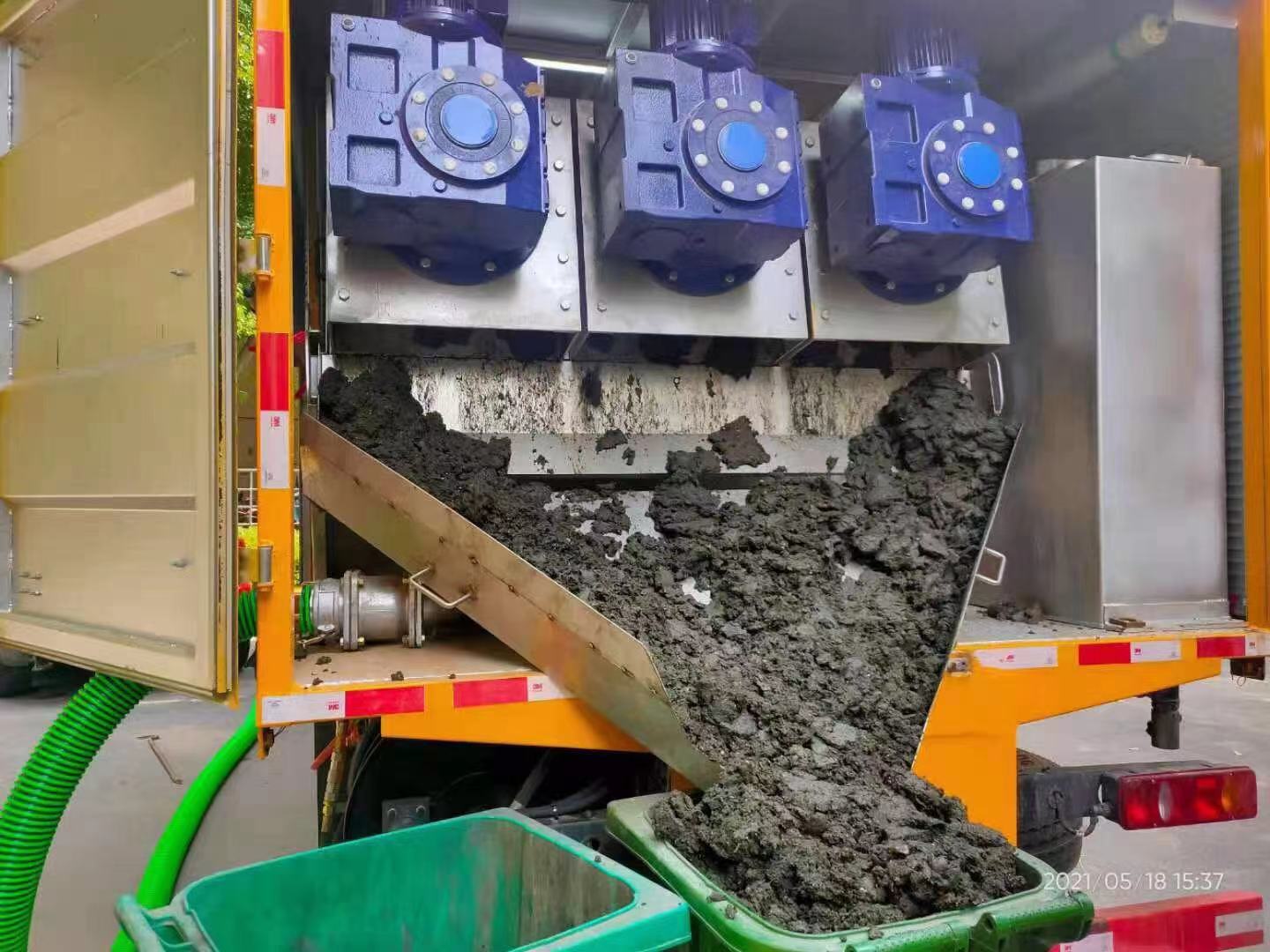 崇礼化粪池清掏城市维护站-泥浆净化干湿分离处理